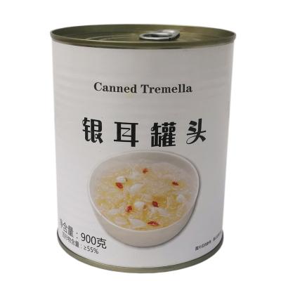 China Wholesale Price 900g Canned High Quality Canned Foods Canned Tremella Canned White Mushroom In Syrup for sale