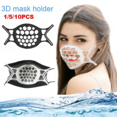 China 2021 New Soft 3D Style Exterior Washable Silicone Face Masked To Frame Support Masking Interior Stent for sale