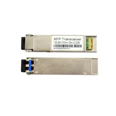 China 10G Module XFP LR Optical Module Double Transmission 10km Singlemode Fiber Optic Module Compatible With Huawei Cisco Switch XFP LR for sale