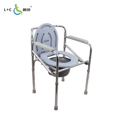 China Hot Sales Health Care Physiotherapy Hospital Shower Commode Chair For Patient And The Elderly for sale