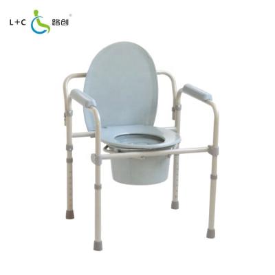 China New Product Promotion Lightweight Patient Toilet Chair Lightweight Commode Chair For Hospital for sale