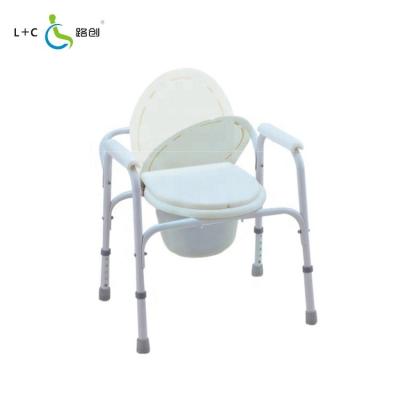 China Health care physiotherapy factory supply commode toilet for disabled and adults wholesale for sale