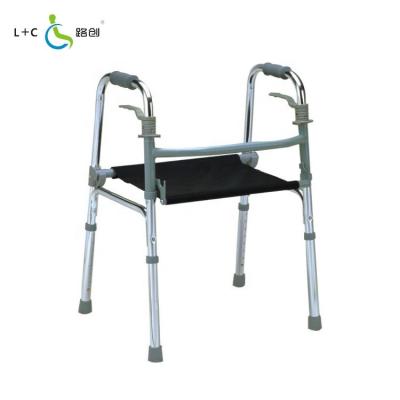 China Disabled senior high level safty facilities disabled assist position walking walker with seat for elder for sale