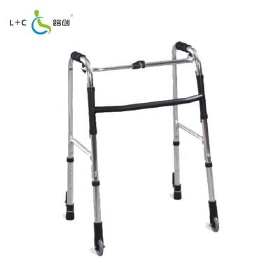 China Medical Durable Light Weight Medical Aid Rehabilitation Walking Walker For 150kg / 330lbs Disabled for sale