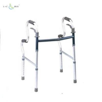 China Lightweight Foldable Aluminum Medical Lightweight Walker For Hospital for sale