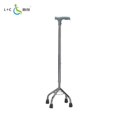 China Convenient walking cane for hospital old man walking stick tripod crutches and quadripod maker for sale