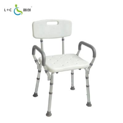 China Lightweight Competitive Price Adult Bath Seat Bathroom Chair For The Elderly And Disabled for sale