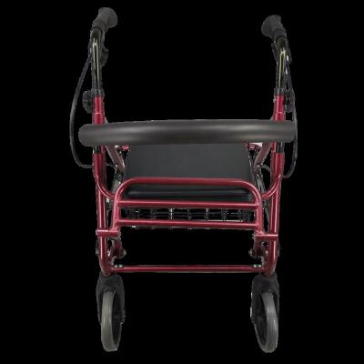 China Elderly Adults Lightweight Aluminum Medical Portable Rollator For Disabled Walker For Adult China Manufacture for sale