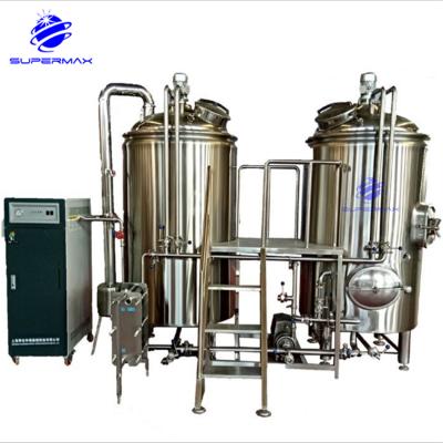 China food & Beverage factory automatic beer making machine or home beer brewing equipment for home beer brewery for sale