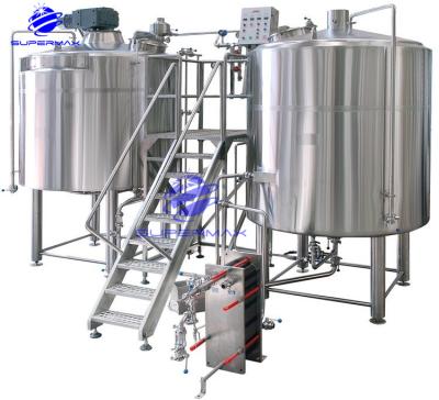 China food & Beverage Shops Professional Design Micro Brewery System Beer Brewing Equipment for sale