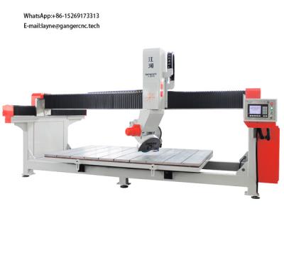 Китай Building Material Shops CNC Cutting And Polishing Bridge Saw GQ-3220C 5 Axis Bridge Saw CNC Sink Benchtop Cut Machine продается