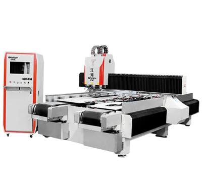 China Wholesale High Precision High Quality Vertical Cutting Ceramic Plate CNC Wood Router For Processing Kitchen Countertops for sale