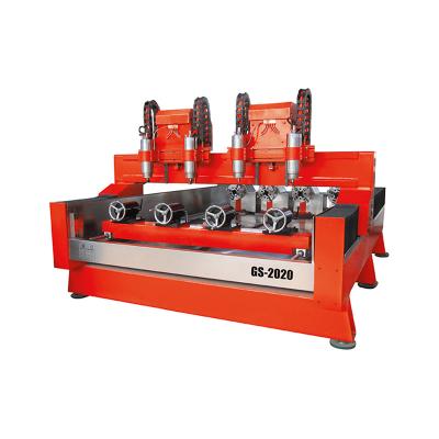 Chine 2021 Garment Stores Sale Like Hot Cakes Marble Quartz Granite Slab Stone Flat Engraving Processing Engraver Machine GS-2020 à vendre