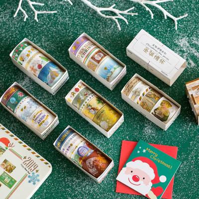 China Waterproof DIY Printing Christmas Washi Tape Suppliers Customized Customized Washi Tape Set Sizes Washi Tape for sale