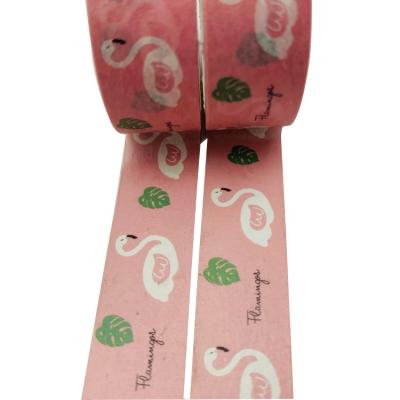 China Waterproof Colorful Washi Tape Printed Paper Tape Decorative For Gift Wrapping for sale