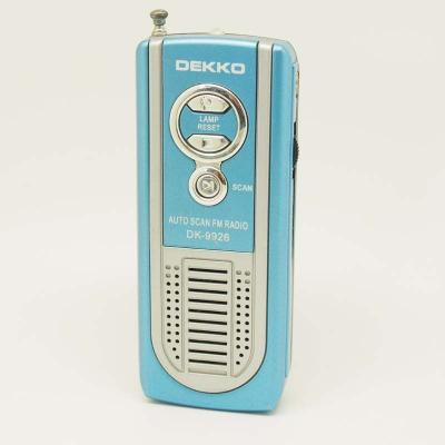 China Best portable radio DK-9926 export fm walkman home advertising radio for sale