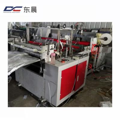 China Hotels 11 Holes Loose Leaf Sheet Protectors Bag Making Machine A4 Copesafe Bag Making Machine for sale