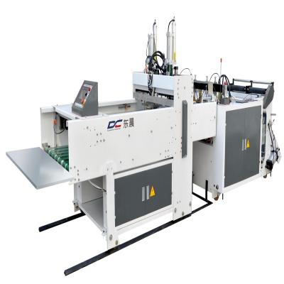 China Factory DFR HOT SEALING AND CUTTING MACHINE FOR T-SHIRT VEST PLASTIC BAGS for sale