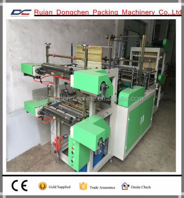 China Plastic Plastic Biodegradable Garbage Bag On Roll Making Machine for sale