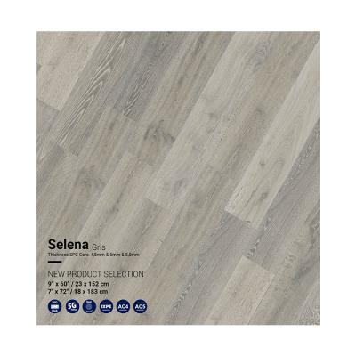 China Digital Printing Original Wooden Design Eco-friendly SPC Rigid Plastic Waterproof Gray Flooring With Click Lock Wholesale 4.5/5/5.5/mm for sale