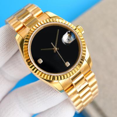 China Popular Luxury Necless Jewelry 24 Carat Gold Cooler Watches For Watchs Mafacturer Flat In China Wrist Packing With for sale