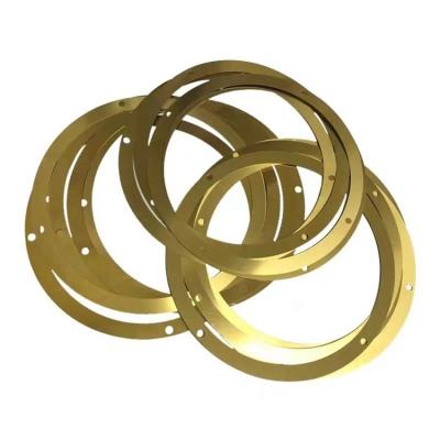 China Original Factory Copper Label Coated Stamping Metal Ring Gasket for sale