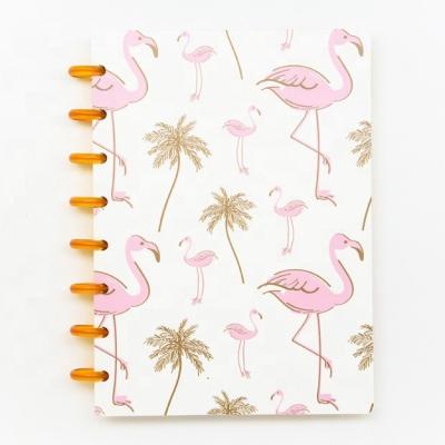 China Good Selling Durable PP Cover Custom Traveler A5 Spiral Notebook , Custom Logo Printed Fancy Spiral Notebook for sale