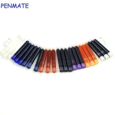 China Fountain pen purple ink cartridge inscription, 2.6mm Europe or 3.4mm size for sale