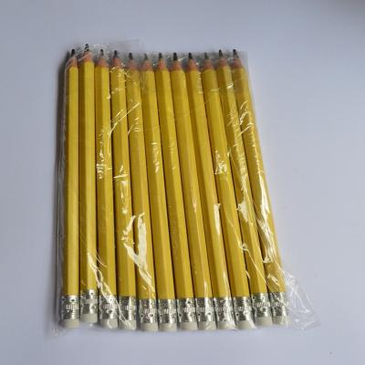 China office & School Pencil Hot Sale HB 2B Student Pencils With Eraser School Use Free Sharpened Pencil for sale