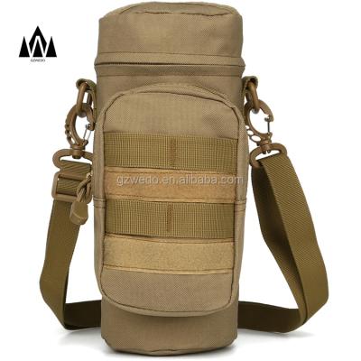 China Molle Large MOLLE System Water Bottle Pouch Carrier Tactical Military Mount For Outdoor Travel Hiking Hiking Camping for sale