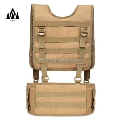 China Molle Tactical Vest Military Hunting Vests Arm Combat Padded Belt Outdoor Airsoft Paintball Equipment for sale