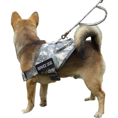 China Wholsale DETACHED Outdoor Tactical Dog Training Arm No Working Vest Easy Control Dog Traction Harness Large for sale