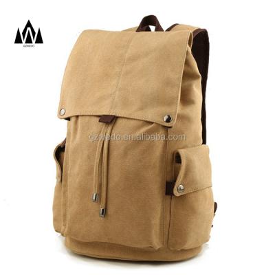 China Vintage Mens Backpack Vintage Casual Canvas Backpack School Bags For Masculine Mens Large Backpacks for sale