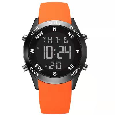 China Addiees-MY1466 Luminous Alarm Multi-FunctionWatch Outdoor Mountaineering WhistleFlint Digital Waterproof Sports Watch For Men for sale