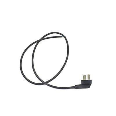 China Consumer Electronics One Termination Manufacturing CCC 3 Pin Standard Plug Power Cord With Custom Length for sale