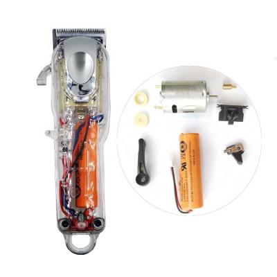 China Attachable Accessories Amazon Clipper Spare Parts Hair Trimmer Motor Battery Switch PCB Adjustment Lever Spring Cover Full Set For Magic 8148 for sale