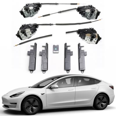 China Metals and plastics etc. for Tesla Model 3 Suction Electric Door Handle Electric Auto Refurbished Locks Car Accessories Auto Intelligence for sale