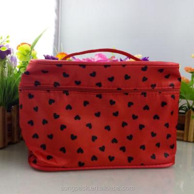 China New Recyclable Fashion Customize Logo PVC Cosmetic Bag Makeup Cases For Ladies Women for sale