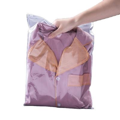 China Custom Printing 2022 Barrier Zipper Zipper Lock Plastic Zipper Bags For Underwear Cloth for sale