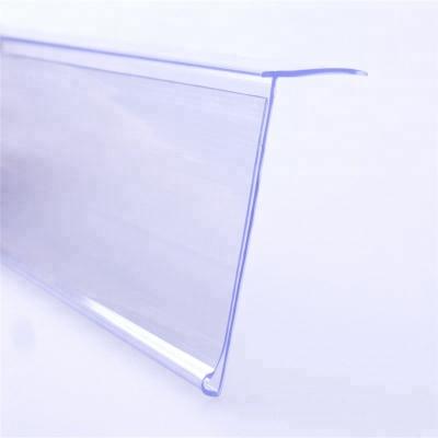 China The price is reasonable Variety is not easy to price tag durable PVC / broken label holder for high quality plastic display for sale