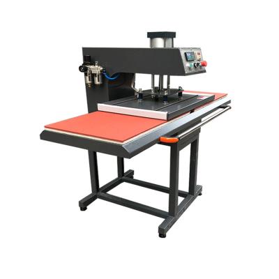 China Garment Shops Pneumatic Roasting Image Machine Dual Station Heat Press Machine Large Format T-shirt Heat Transfer Sublimation Machine for sale