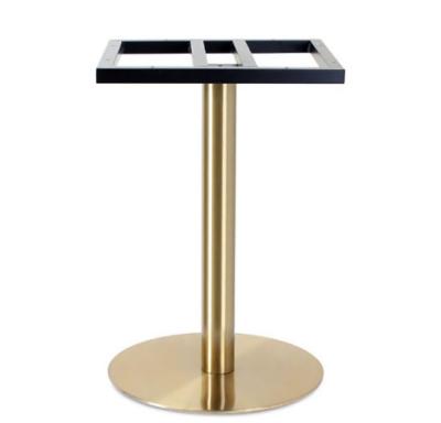 China Contemporary Wholesale Luxury Modern Design Style Gold Stainless Steel Table Legs for sale