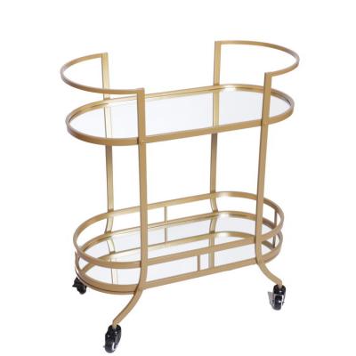 China New design modern trolley table /modern hotel go trolley for sale