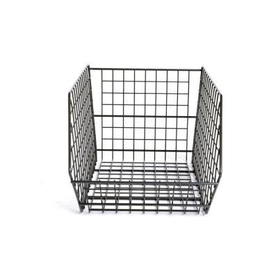 China Modern Home Style Multifunctional Design Metal Frame Storage Basket for sale