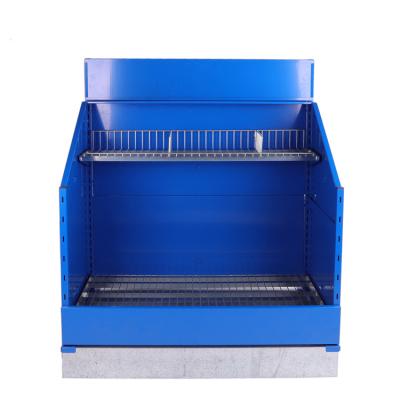 China Large Capacity Large Capacity Blue Display Unit For Supermarket And Mall for sale