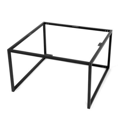 China Minimalistic good quality modern design black metal coffee table frame for sale