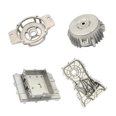 China Custom Precision Aluminum Cast Parts Customizable Logo Motor Metal Alloy Aluminum Die Casting Housing for sale