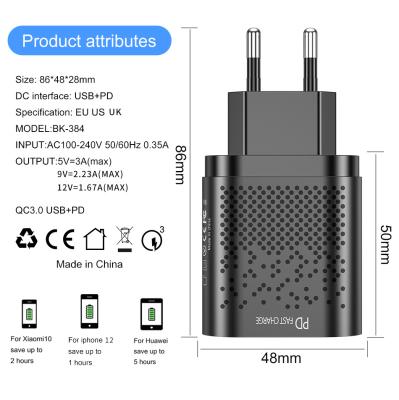 China PD 18W PD 20W USB Magsafe Charger US/EU/UK Strong Magnetic Automatic Wall Mobile Phone Wireless Charger Adsorption Charging Usb Fast Portable Charger For Apple Charger/Apple Cable iphone 11 for sale