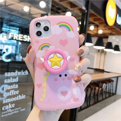 China Protect and Decorate Cute Cell Phone Cases Colorful Slim Silicone Cartoon Soft Cell Phone Case for I Phone for sale