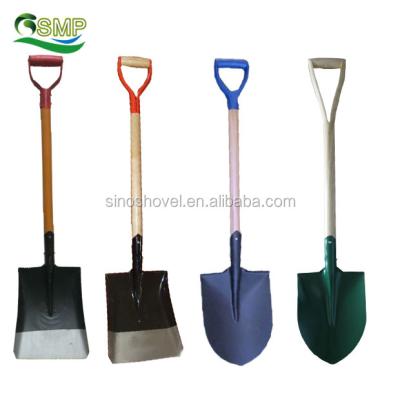 China Good quality heavy duty garden tools handle shovels for sale